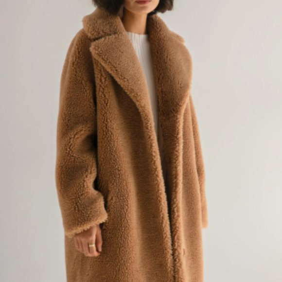 Friends With Frank Harriet Teddy Coat 